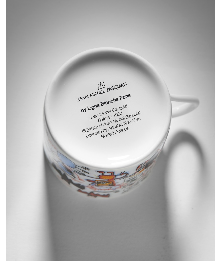 Ligne Blanche Paris BASQUIAT Espresso Set ”Batman”