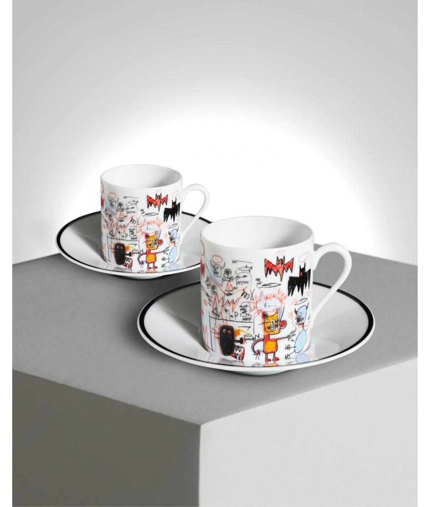ligne blanche paris BASQUIAT Espresso set ”Batman” ligne blanche paris BASQUIAT Espresso set ”Batman”