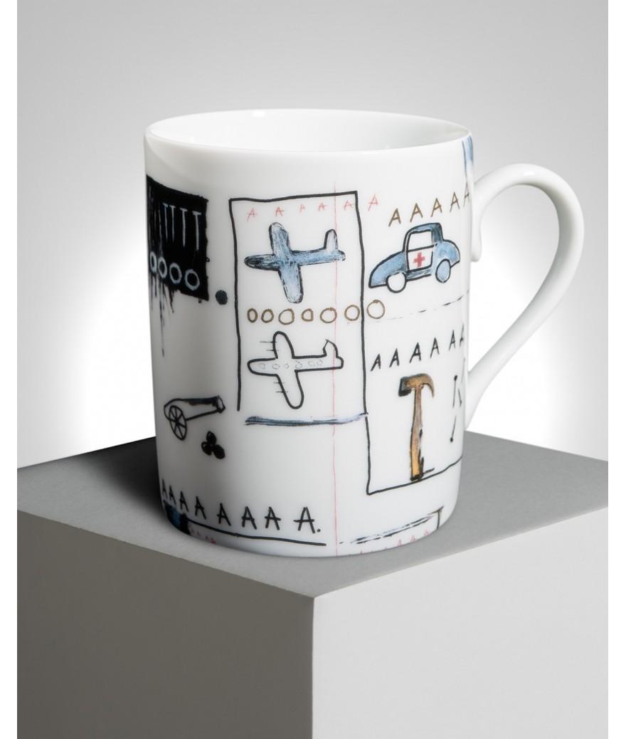 ligne blanche paris BASQUIAT Mug en porcelaine ”AAA” ligne blanche paris BASQUIAT Mug en porcelaine ”AAA”