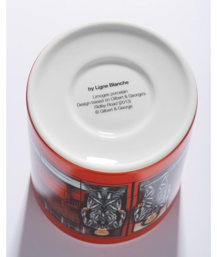 Ligne Blanche Paris Gilbert & George Bougie ”Rouge”