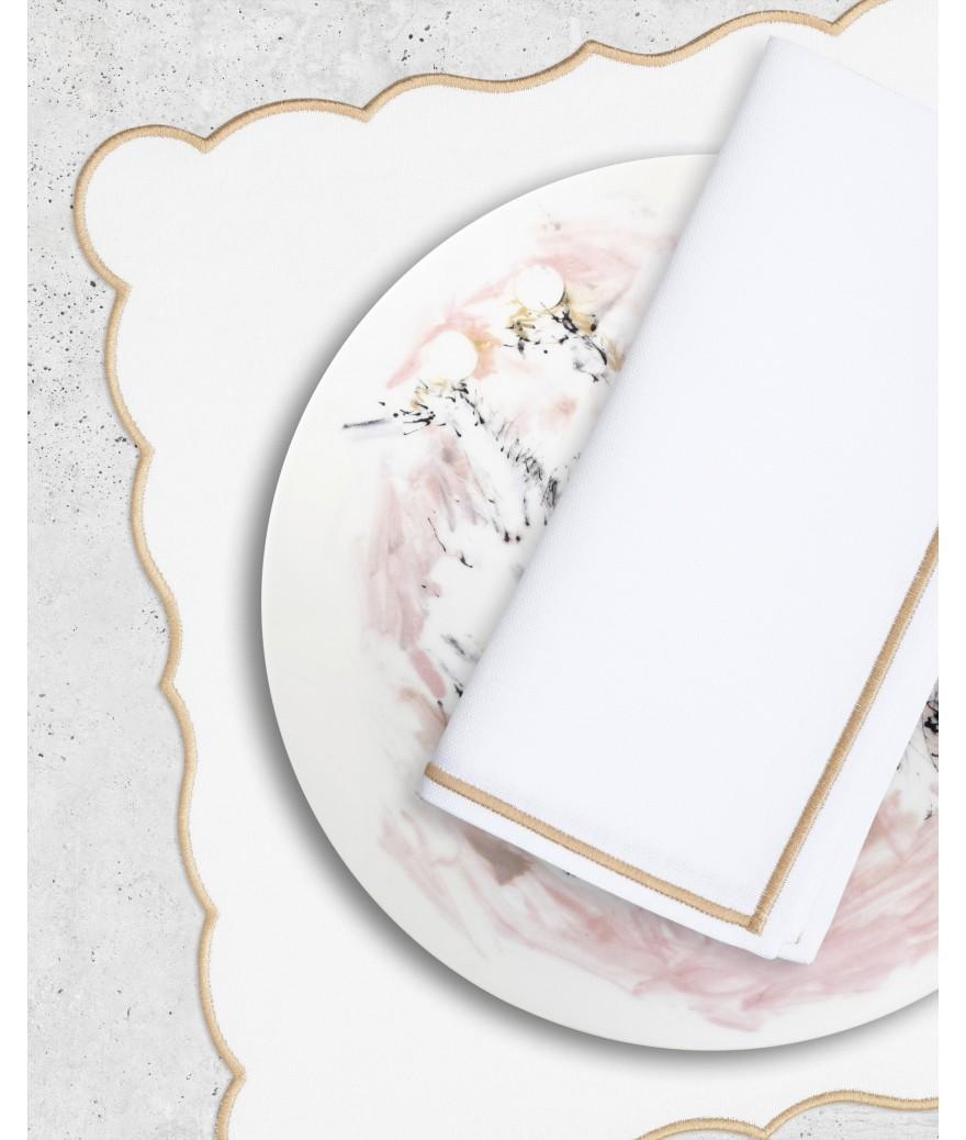 Ligne Blanche Paris Set & Serviette Lido Bronze