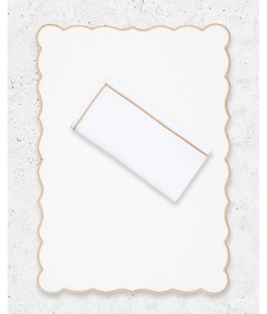 ligne blanche paris Set & serviette Lido Bronze