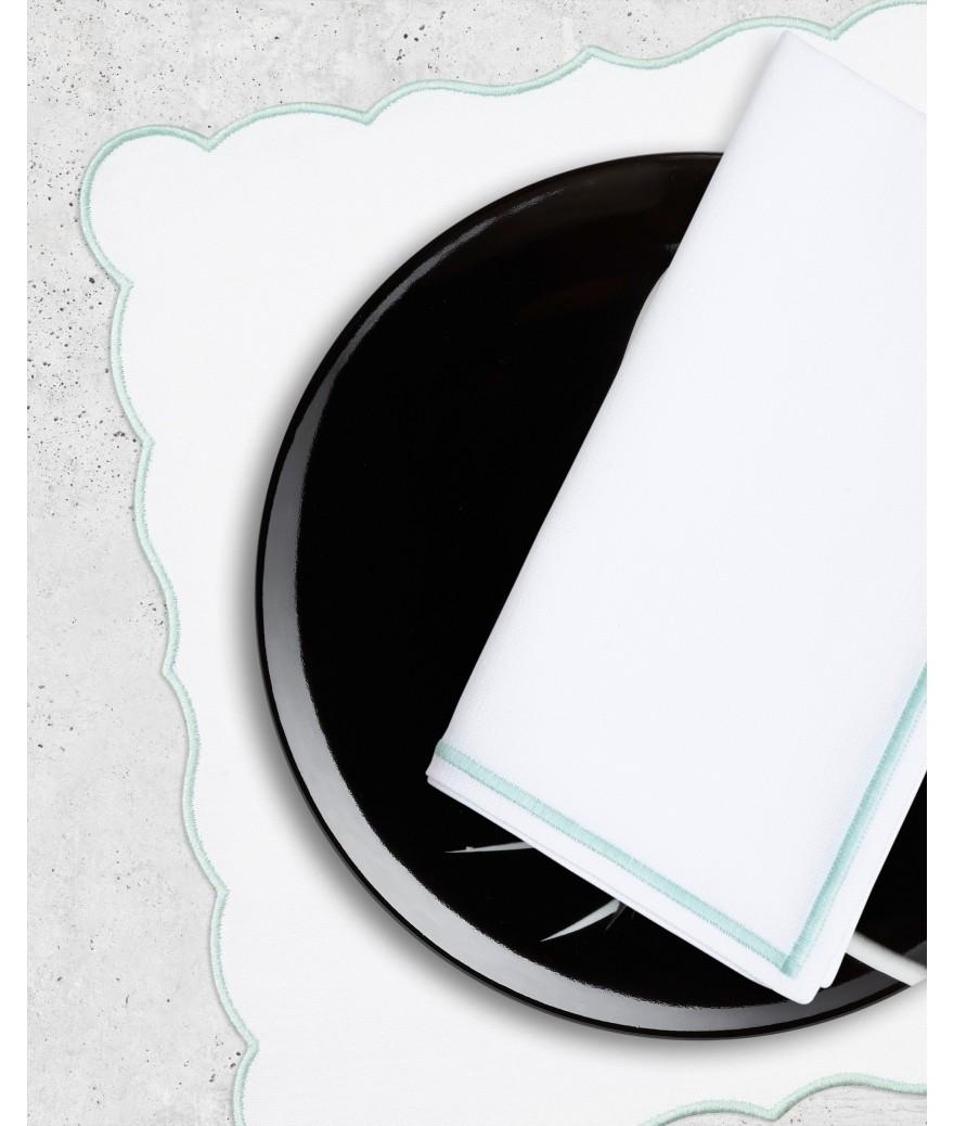 Ligne Blanche Paris Set & Serviette Lido Celadon