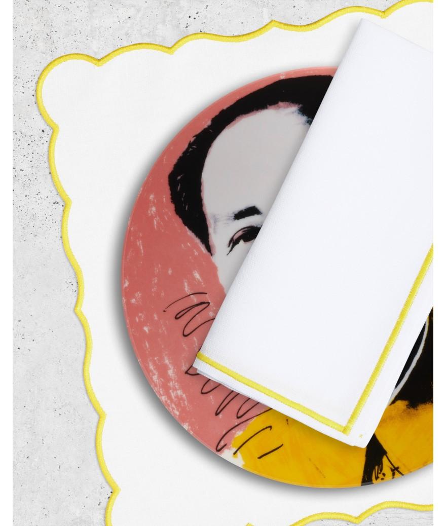 Ligne Blanche Paris Set & Serviette Lido Jaune