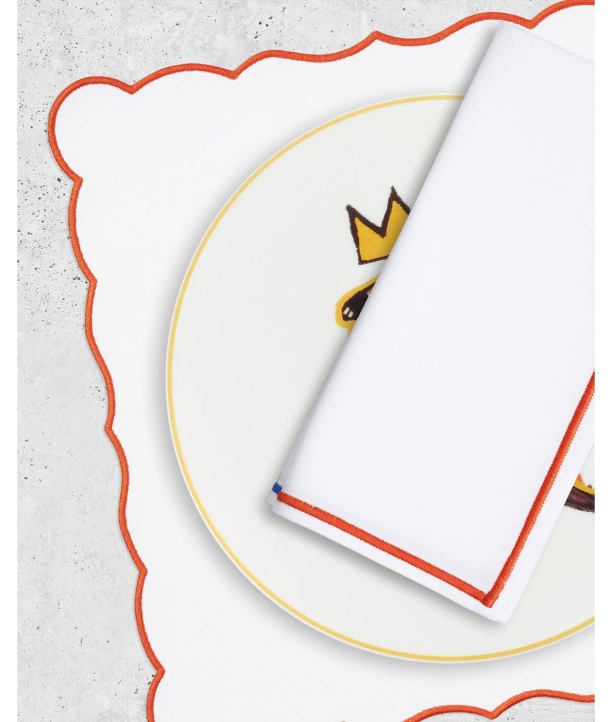 Ligne Blanche Paris Set & Serviette Lido Rouille