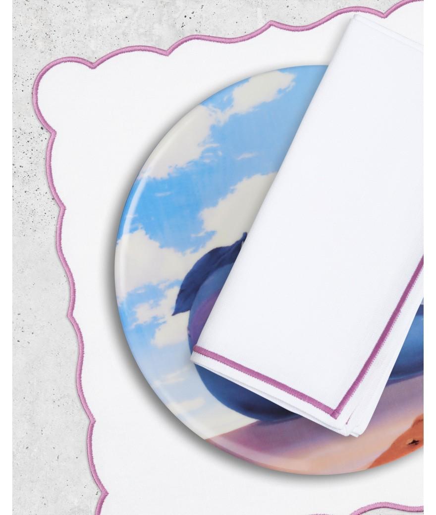 Ligne Blanche Paris Set & Serviette Lido Violet