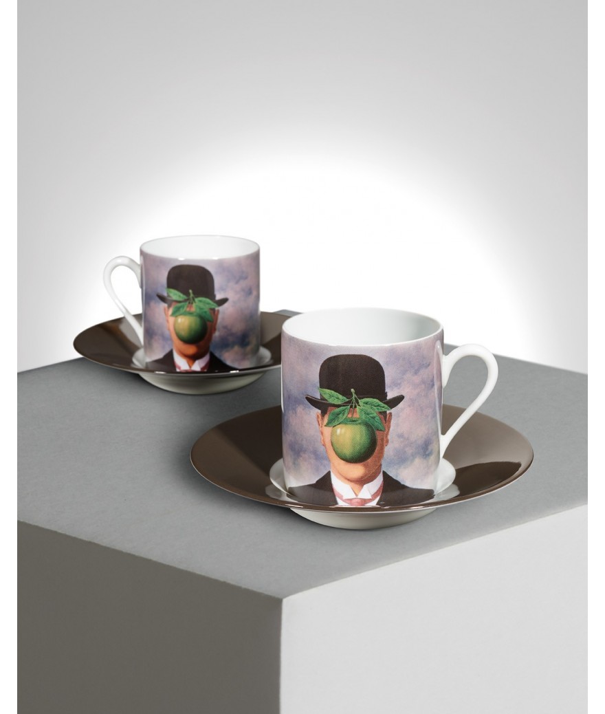 Ligne Blanche Paris MAGRITTE Espresso Set ”La Grande Guerre”