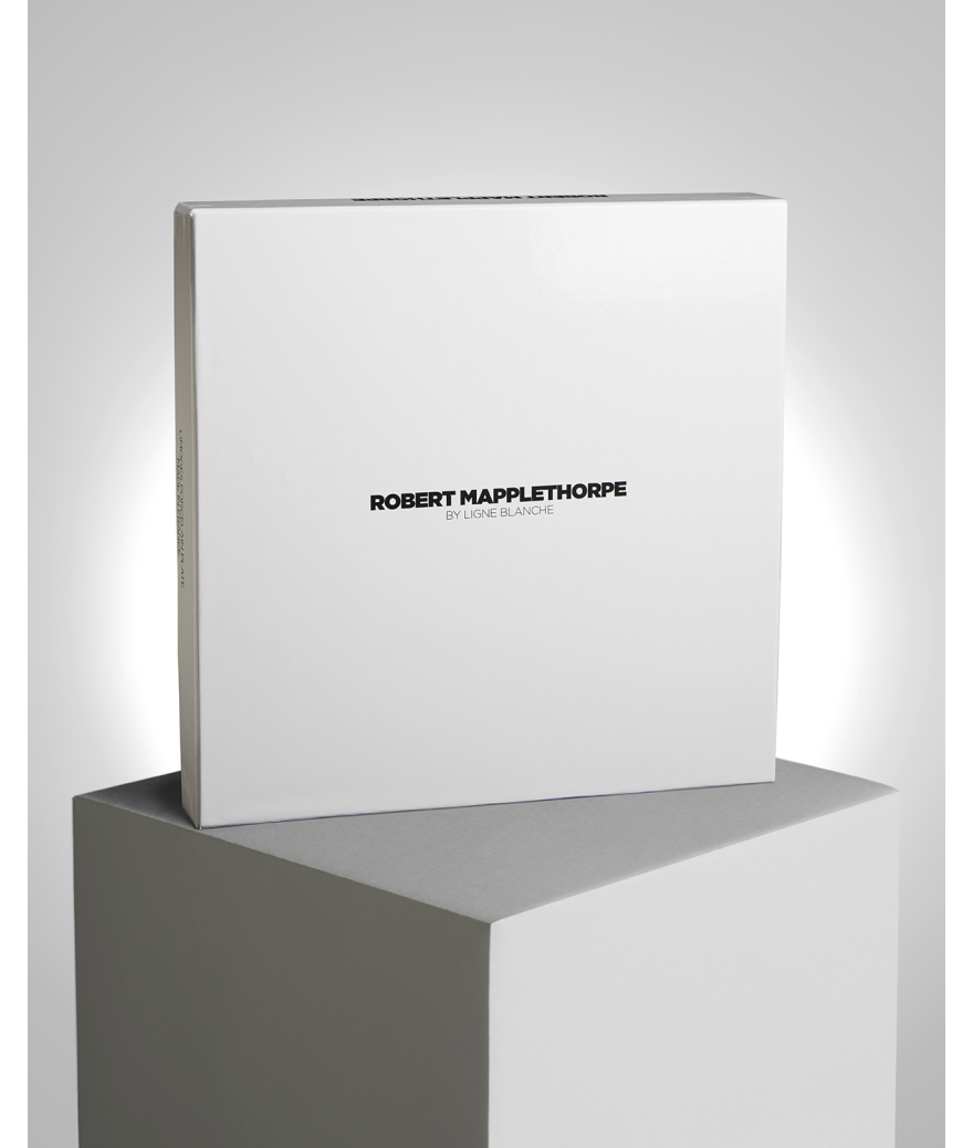 Ligne Blanche Paris Robert MAPPLETHORPE Assiette"Orchidée En Couleur"