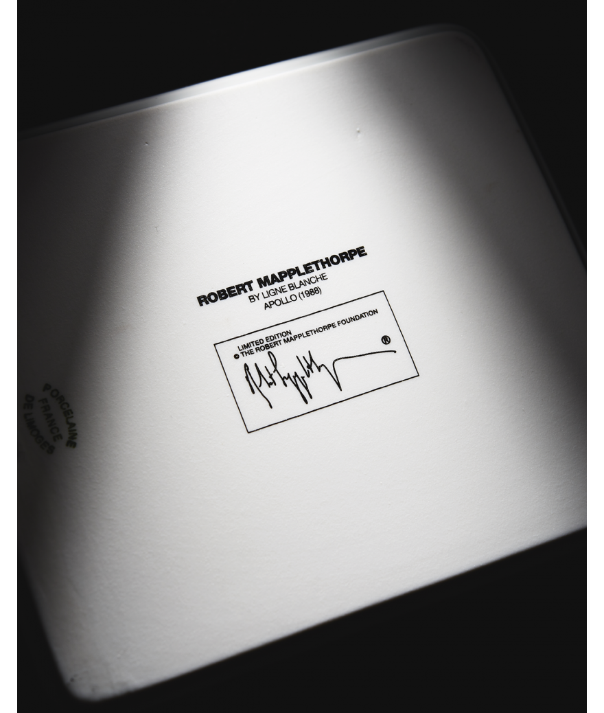 Ligne Blanche Paris Robert MAPPLETHORPE Vide Poche ”Apollon”
