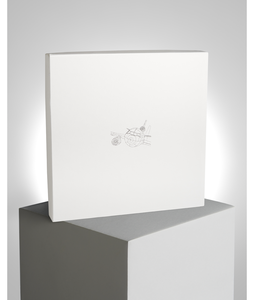 Ligne Blanche Paris Roy LICHTENSTEIN Grande Assiette En Porcelaine "Sunrise"