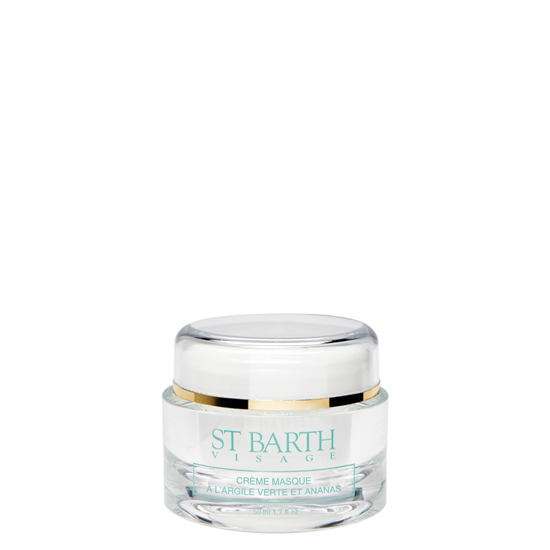 ligne st barth CRÈME MASQUE ARGILE VERTE ET ANANAS