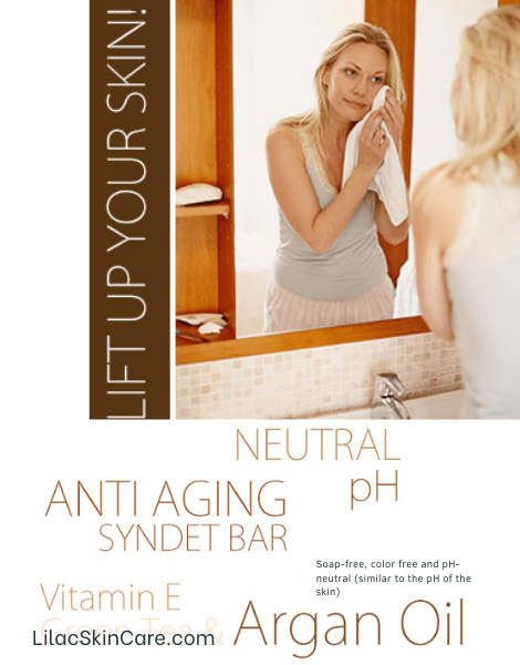 lilac skin care Anti Aging Cleansing Bar