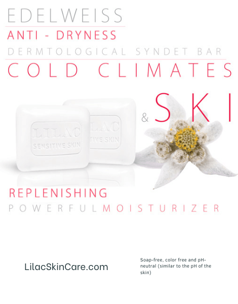 lilac skin care Edelweiss Cleansing Bar