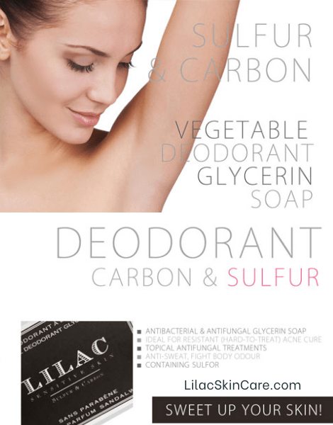 lilac skin care Vegtable Deodorant Glycerin Soap