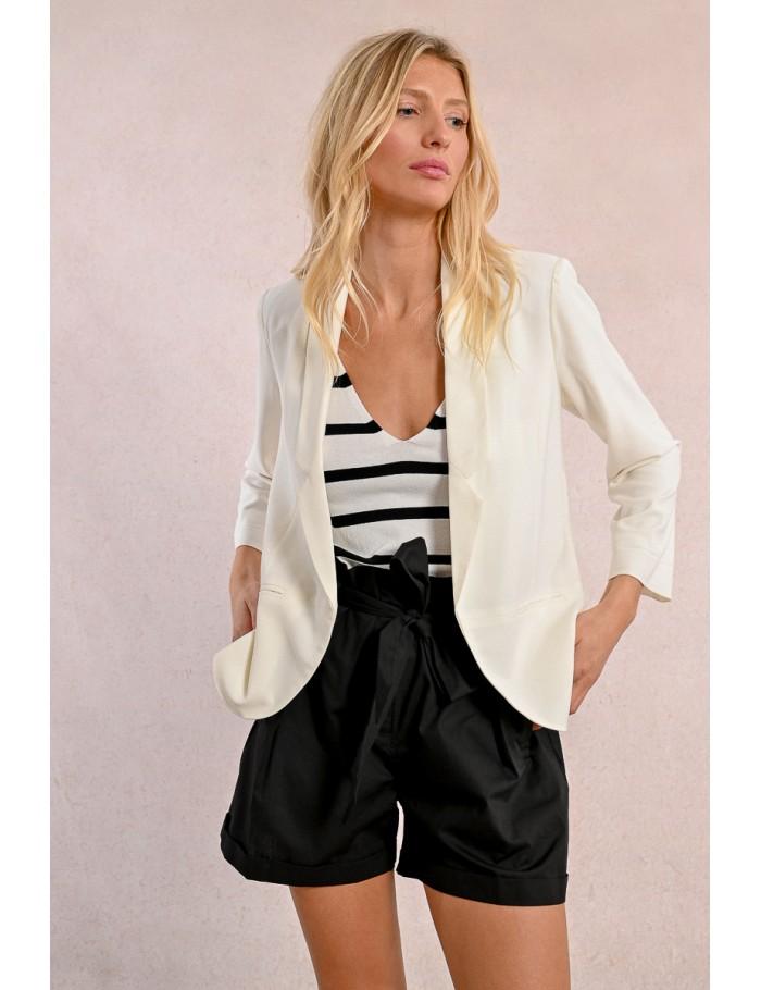 lili sidonio x molly bracken Blazer à manches 3/4 BLACK lili sidonio x molly bracken Blazer à manches 3/4 BLACK