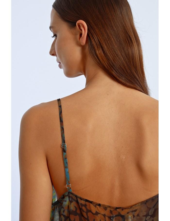 Lili Sidonio X Molly Bracken Caraco Brodé De Dentelle BLACK COZUMEL