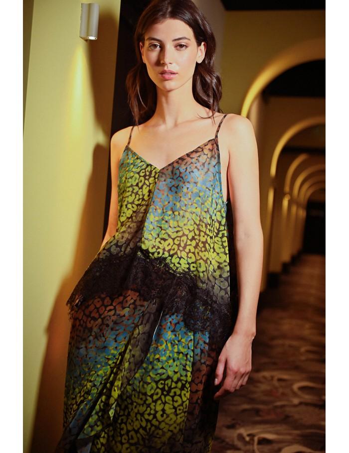 lili sidonio x molly bracken Caraco brodé de dentelle BLACK COZUMEL lili sidonio x molly bracken Caraco brodé de dentelle BLACK COZUMEL