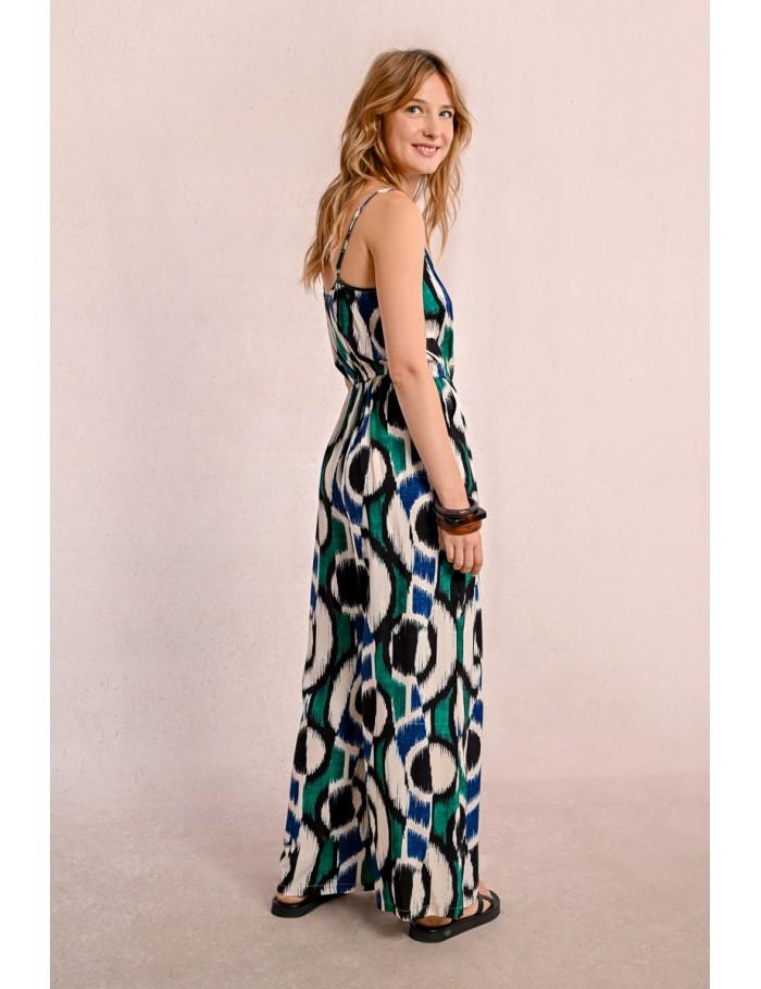 Lili Sidonio X Molly Bracken Combi Pantalon Imprimée MULTICO CHARLIZE