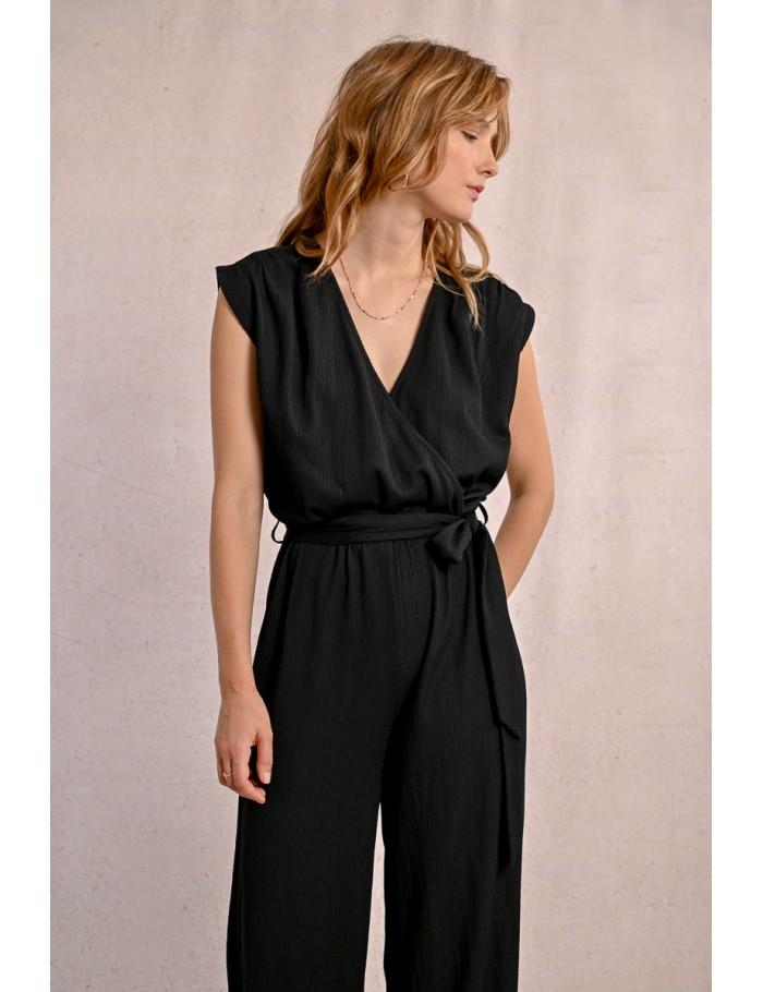 Lili Sidonio X Molly Bracken Combinaison Longue Nouable à La Taille BLUE