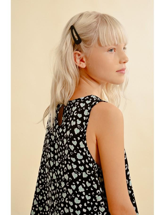 Lili Sidonio X Molly Bracken Débardeur à Imprimé BLACK LISE