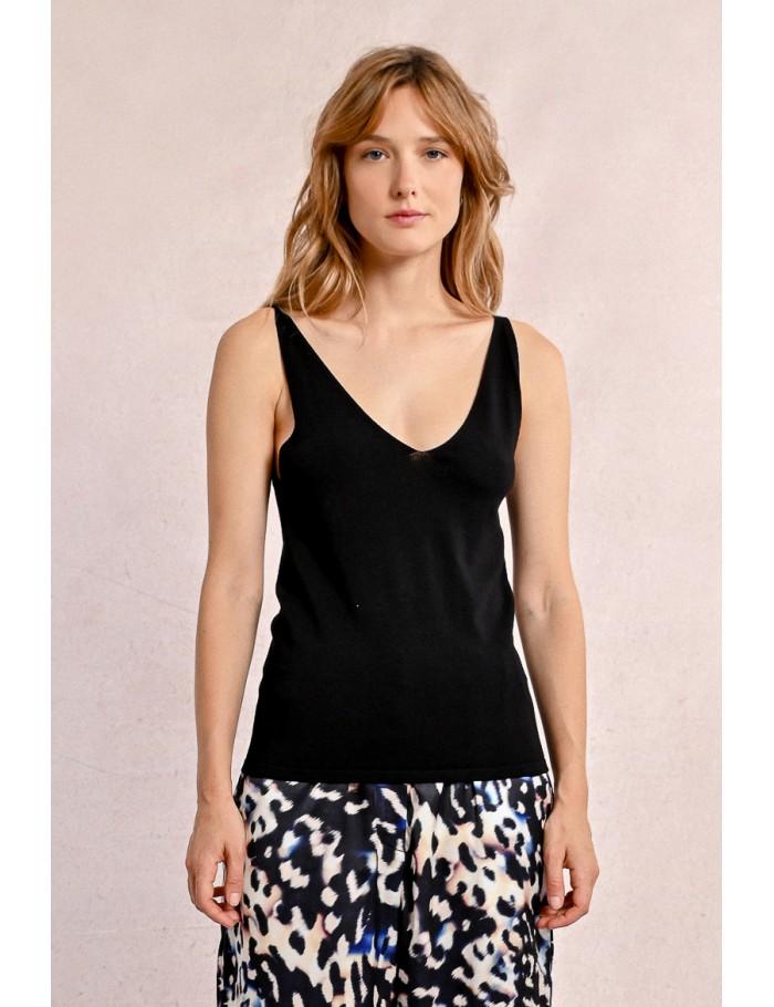 Lili Sidonio X Molly Bracken Débardeur En Maille CORAL