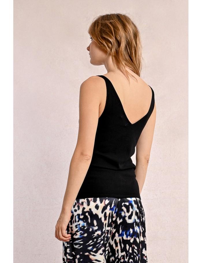 Lili Sidonio X Molly Bracken Débardeur En Maille CORAL