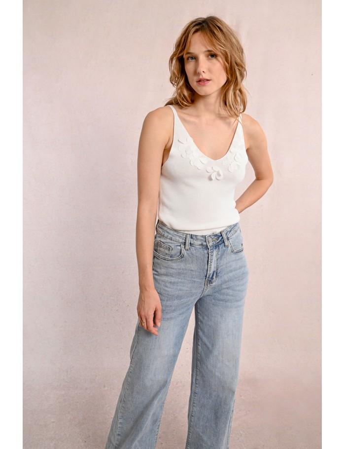 Lili Sidonio X Molly Bracken Débardeur Fantaisie CORAL