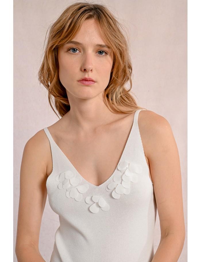 Lili Sidonio X Molly Bracken Débardeur Fantaisie CORAL