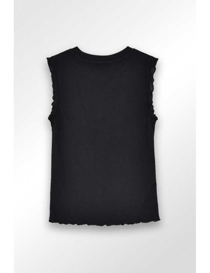 Lili Sidonio X Molly Bracken Débardeur Sans Manches Fantaisie BLACK