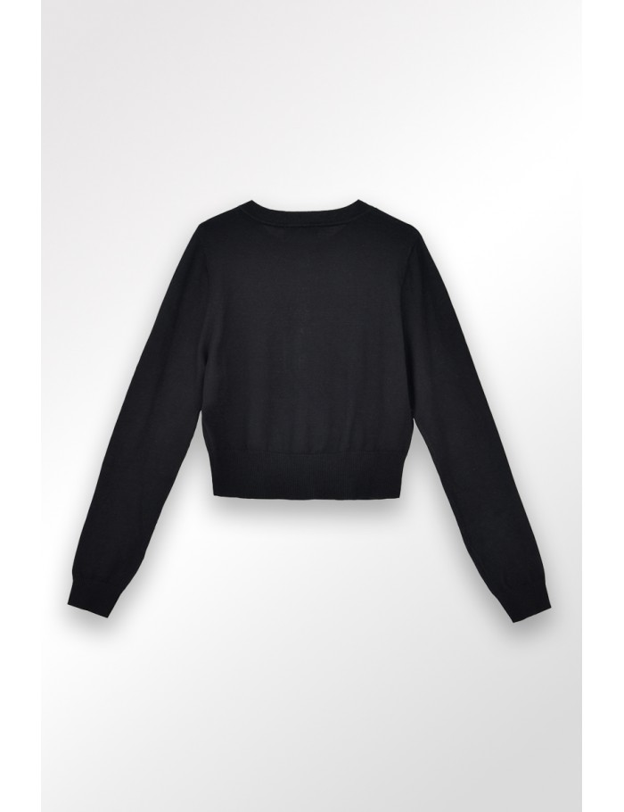 Lili Sidonio X Molly Bracken Gilet En Maille Boutons Cœur CORAL