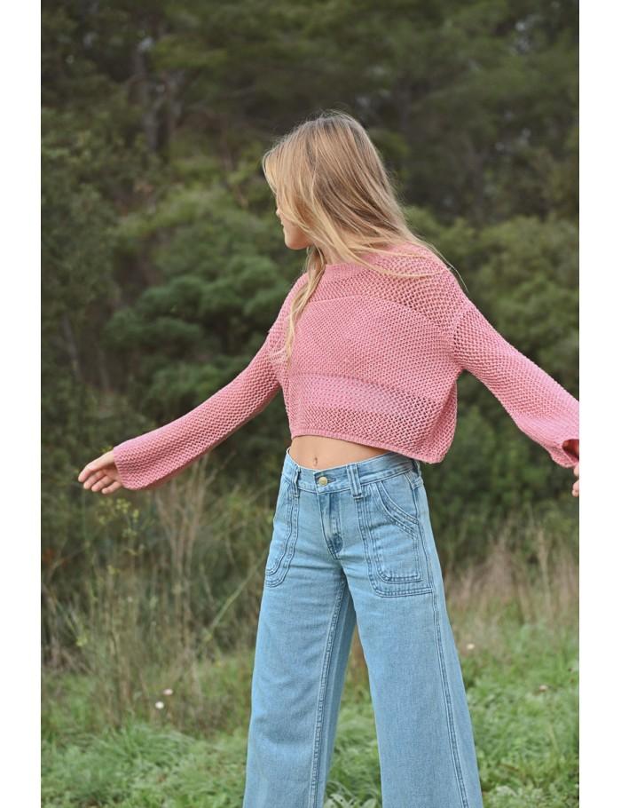 Lili Sidonio X Molly Bracken Jean Large LIGHT BLUE DENIM