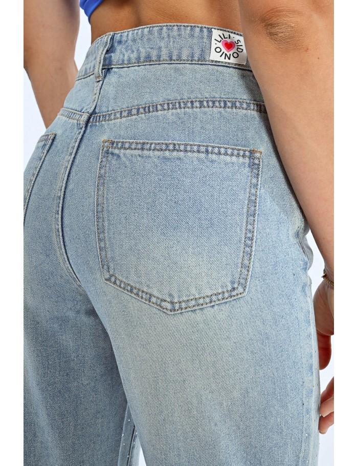 Lili Sidonio X Molly Bracken Jean Large LIGHT BLUE DENIM