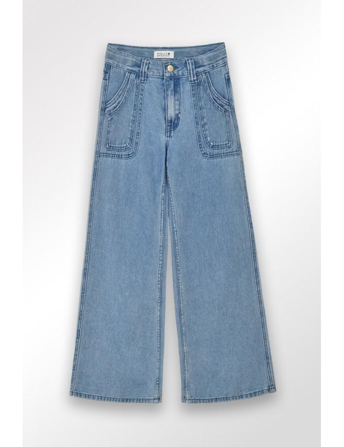 lili sidonio x molly bracken Jean large LIGHT BLUE DENIM lili sidonio x molly bracken Jean large LIGHT BLUE DENIM
