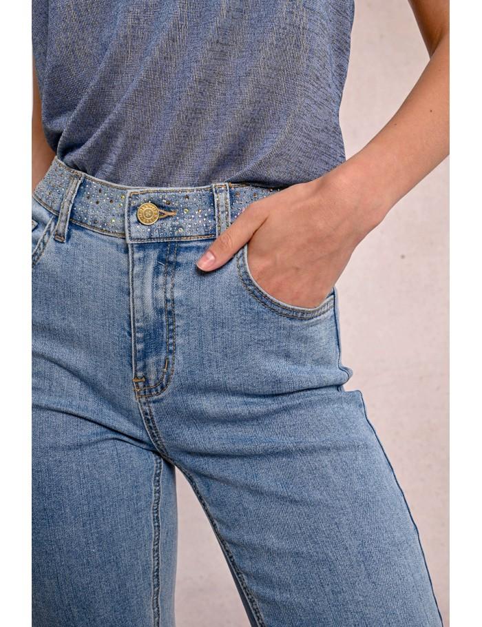 Lili Sidonio X Molly Bracken Jean Slim LIGHT BLUE DENIM