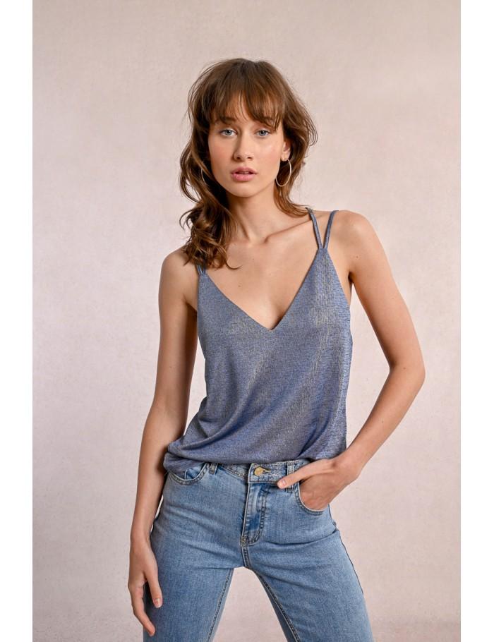 lili sidonio x molly bracken Jean slim LIGHT BLUE DENIM lili sidonio x molly bracken Jean slim LIGHT BLUE DENIM