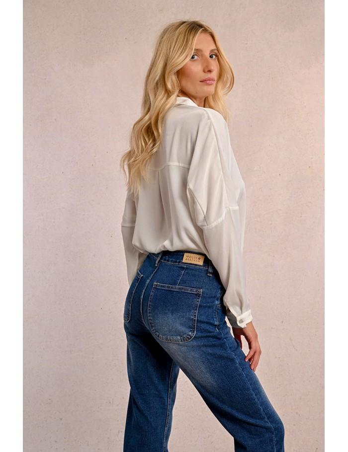 Lili Sidonio X Molly Bracken Jean Straight BRUT DENIM