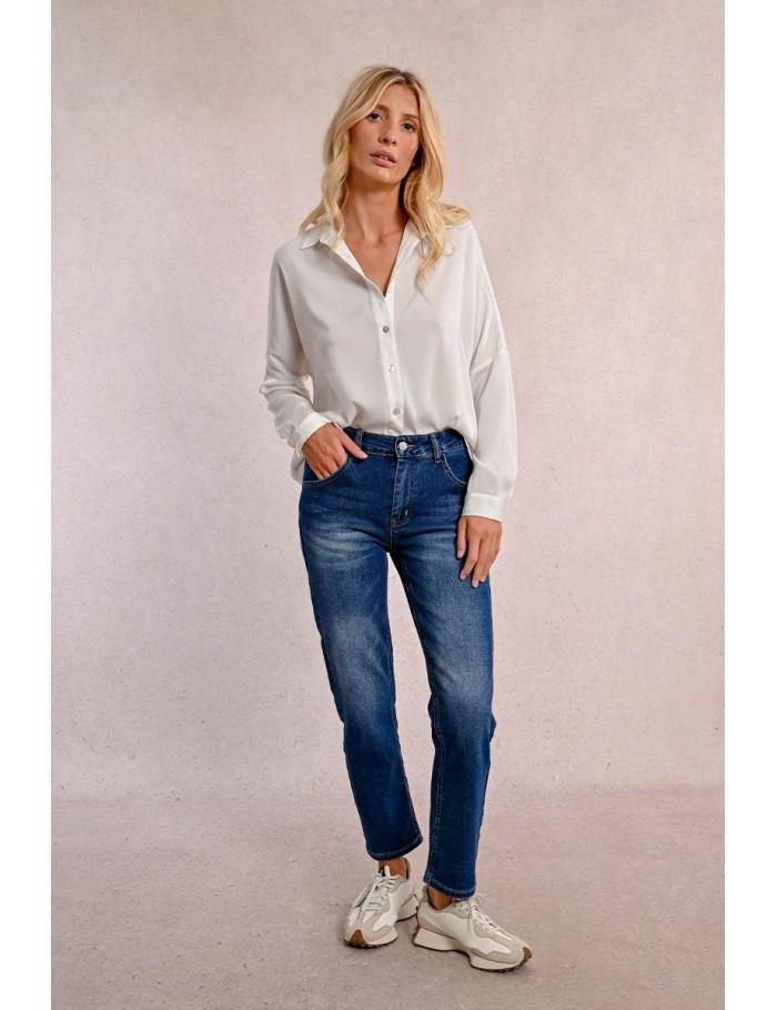 Lili Sidonio X Molly Bracken Jean Straight BRUT DENIM