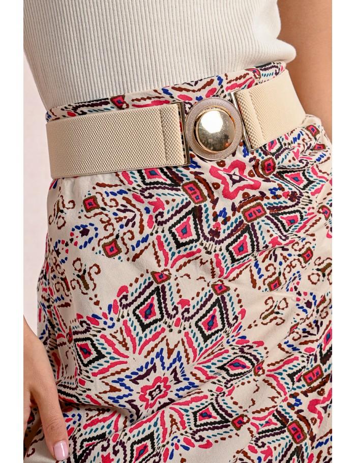 Lili Sidonio X Molly Bracken Large Ceinture Tressée à Clipser COBALT BLUE