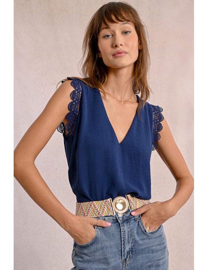 Lili Sidonio X Molly Bracken Large Ceinture Tressée à Clipser MULTICOLOUR