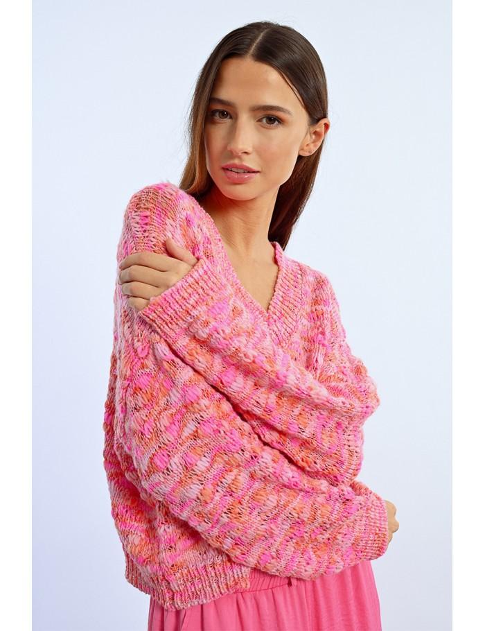 lili sidonio x molly bracken Large pull oversize LIGHT BEIGE