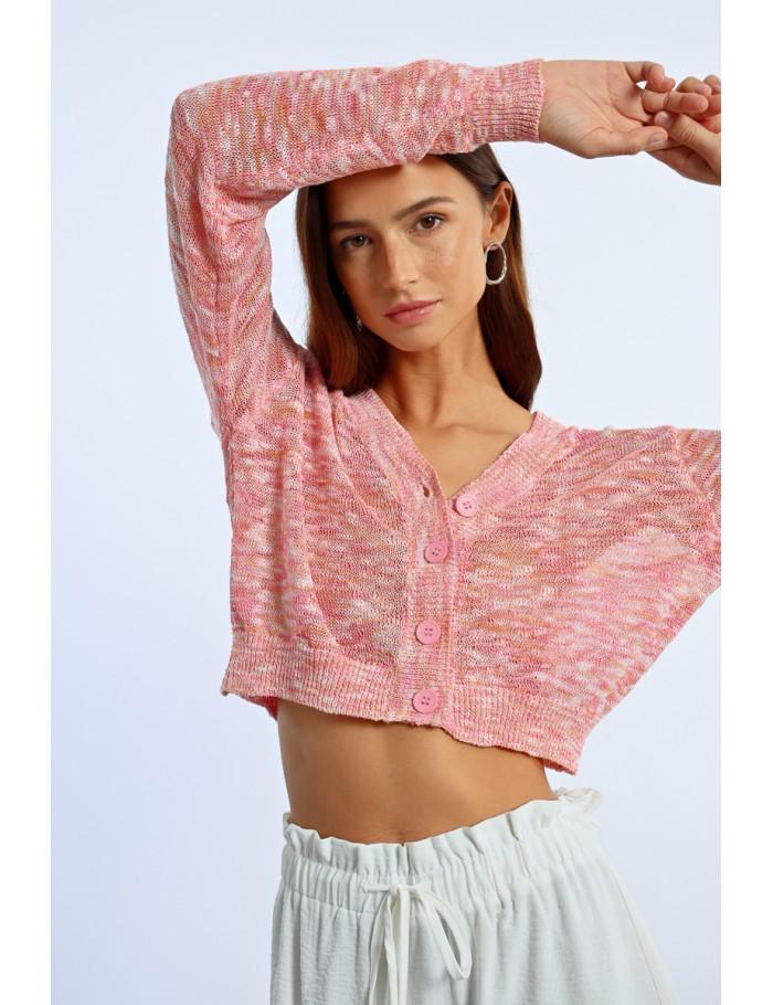 lili sidonio x molly bracken Cardigan texturé PINK lili sidonio x molly bracken Cardigan texturé PINK