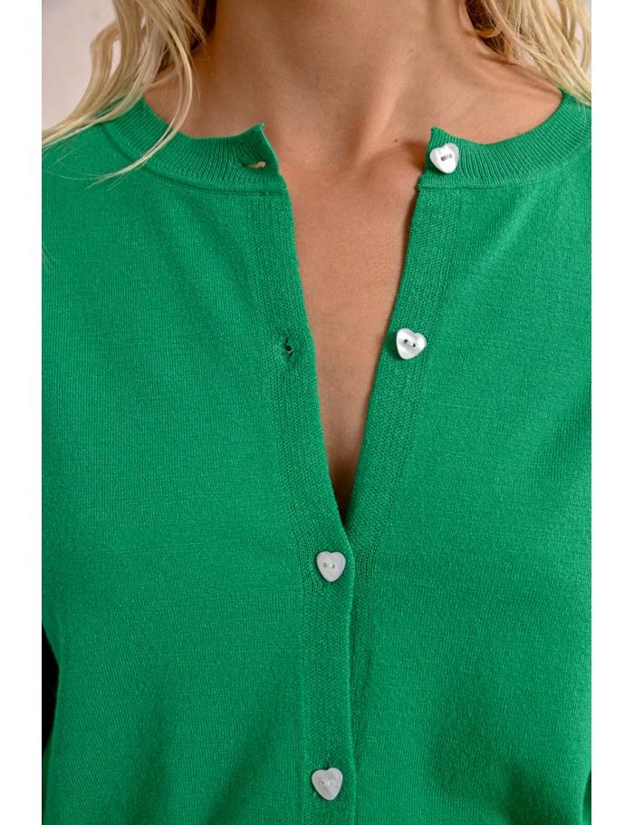 Lili Sidonio X Molly Bracken Gilet Boutonné BLUE