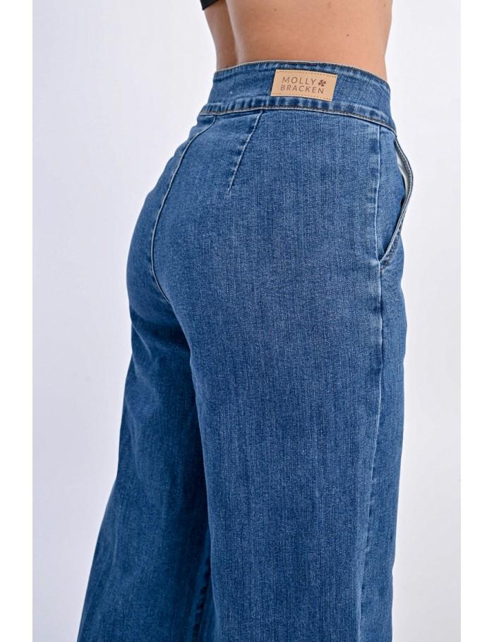 Lili Sidonio X Molly Bracken Jean Large DENIM BLUE