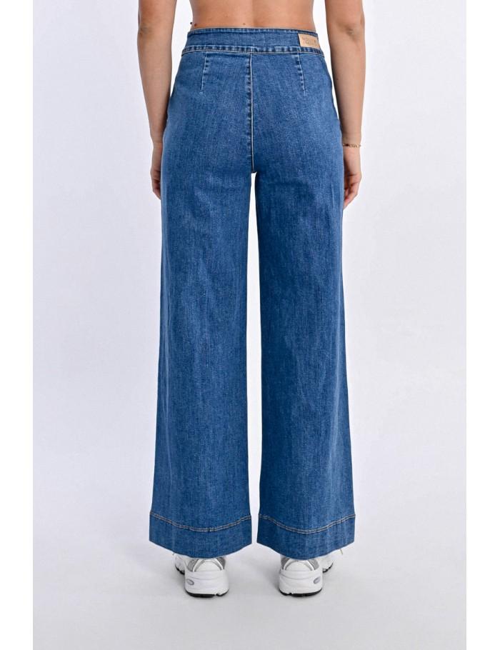 Lili Sidonio X Molly Bracken Jean Large DENIM BLUE