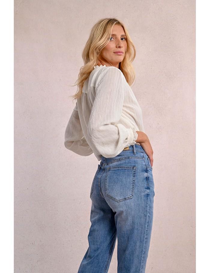 Lili Sidonio X Molly Bracken Jean Mom BRUT DENIM