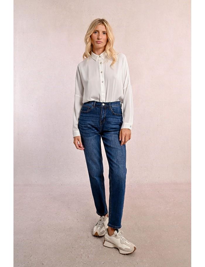 Lili Sidonio X Molly Bracken Jean Mom BRUT DENIM