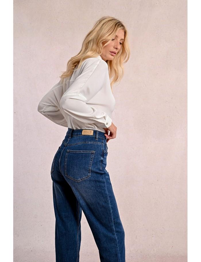 Lili Sidonio X Molly Bracken Jean Mom BRUT DENIM