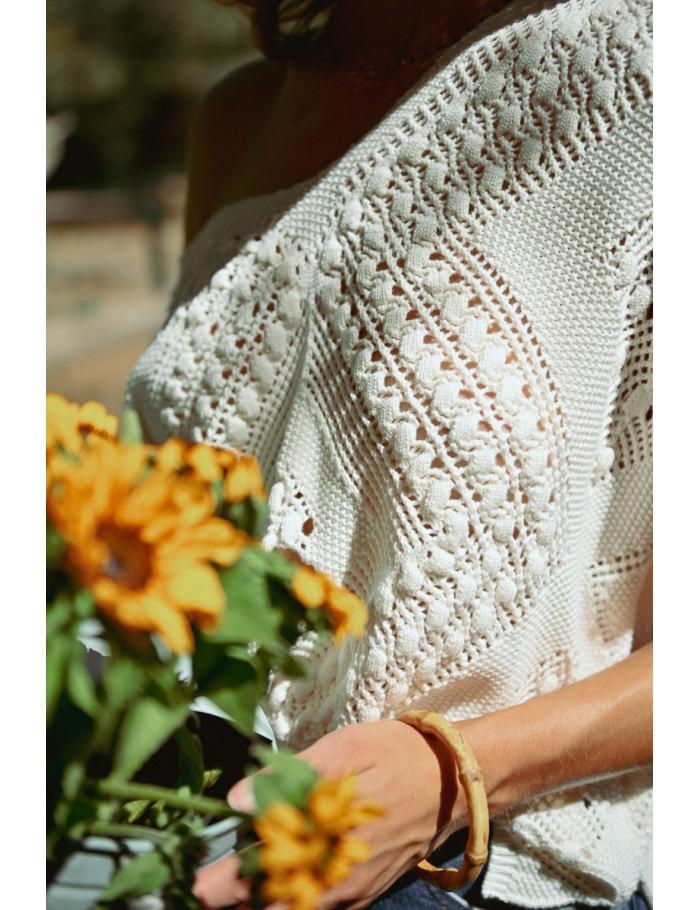 Lili Sidonio X Molly Bracken Maille Crochet BLACK