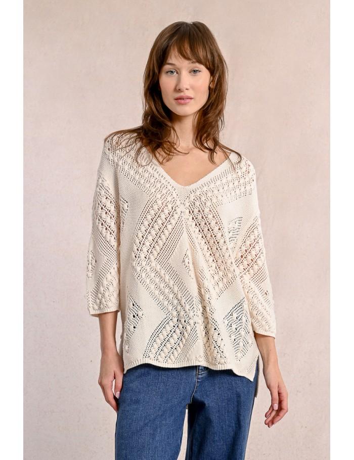 Lili Sidonio X Molly Bracken Maille Crochet BLACK