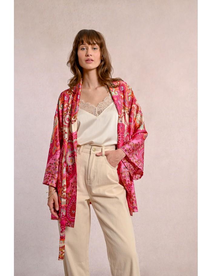 Lili Sidonio X Molly Bracken Pantalon Droit CRÈME